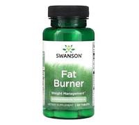 Swanson Fat Burner - 60 Tabletas - Potente Suplemento para Acelerar el Metabolismo y Pérdida de Peso Efectiva