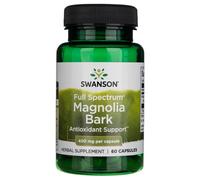 Swanson Full Spectrum Corteza de Magnolia 400mg - 60 Cápsulas