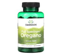 Swanson - Full Spectrum Oregano 450mg | Cápsulas de Orégano | Soporte Natural para el Sistema Inmunológico y Salud General - 90 Cápsulas
