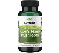 Swanson Full Spectrum Hongo Melena de León 500 mg - 60 Cápsulas