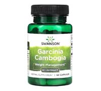 Swanson - GARCINIA CAMBOGIA | Extracto de Garcinia Cambogia | Gestión Natural del Peso & Control del Apetito - 60 Cápsulas
