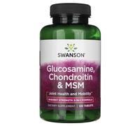 Swanson Glucosamina, Condroitina & MSM - 120 Tabletas