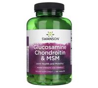 Swanson Glucosamina Condroitina y MSM - 120 Tabletas