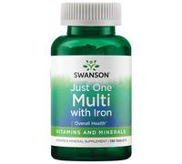 Swanson Just One Multi con Hierro - 130 Tabletas