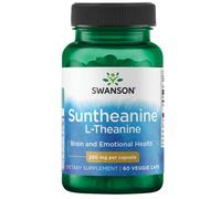 Swanson - L-Teanina 200 mg, 60 cápsulas vegetales