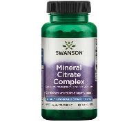 Swanson Complejo de Citrato Mineral - 60 Cápsulas