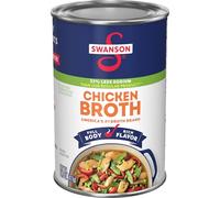 Swanson Natural Goodness - Caldo de pollo con bajo contenido de sodio, lata de 14.5 onzas