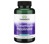 Swanson Picolinato de cromo, 200 mcg