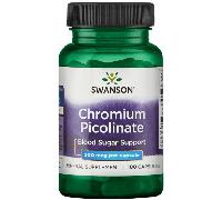 Swanson Picolinato de Cromo 200mcg 100 Cápsulas