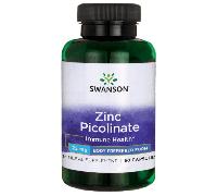 Swanson Picolinato de Zinc 22 mg - 60 Cápsulas