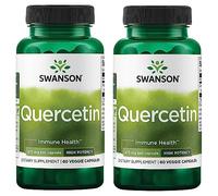 Swanson Quercetina de alta potencia - promueve el apoyo de la salud inmune y ayuda a proteger los vasos sanguíneos - Soporta los niveles de colesterol ya dentro del rango normal - (60 cápsulas