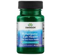 Swanson Salud ocular sinérgica - Luteína y zeaxantina - 60 cápsulas blandas