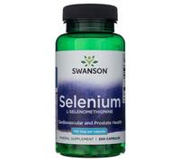 Selenio L-Selenometionina 100 mcg 200 Cápsulas Swanson Health Products