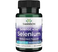 SelenoExcell Selenio 200 mcg 60 Cápsulas Swanson Health Products