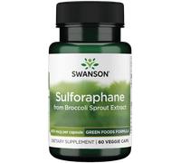 Swanson Extracto De Brotes De Brocoli Sulforafano 400 mcg 60 Caps