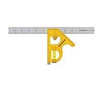 Swanson Tool TC131 Combo Plaza de 30,48 cm (cuerpo de plástico, hoja de acero inoxidable y latón perno)