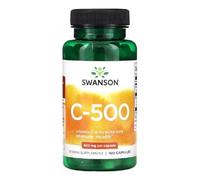 Swanson Vitamin C with Rose Hips, Antioxidant Support & Immune System Booster, 500 mg, 100 Capsules