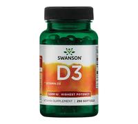 Vitamina D3 5000IU 250 Sgel Swanson Health Products