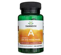 Swanson Vitamina A 3000 mcg (10000 UI) - 250 Cápsulas blandas