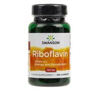 Swanson Vitamina B-2 (Riboflavina) 100 mg - 100 Cápsulas