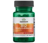 Swanson Vitamina B12 metilcobalamina, 5.000 mcg