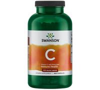 Swanson - Vitamina C 500 con rosa mosqueta, 400 cápsulas