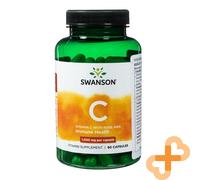Swanson Vitamina C Con Escaramujo 90 Cápsulas Inmune Soporte Suplemento 1000mg