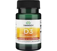 Swanson - Vitamina D-3 1000 IU, 30 cápsulas