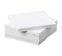 Swantex - Servilletas estampadas, diseño de jardín, de doble capa, longitud, (Pack de 2000), 33 cm, blanco, 2000