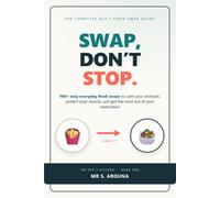 Swap, Don't Stop: The Complete GLP-1 Food Swap Guide: 100+ Easy Everyday Food Swaps to Calm Your Stomach, Protect Your Muscle, and Get the Most Out of Your Medication