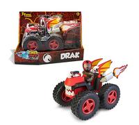 Swap Riders - Quad Drak, vehículo de Juguete con diseño de dragón, con 1 Figura de un Rider, más de 12 Piezas Intercambiables, para niños y niñas Desde 4 años, Famosa (WAP01100)