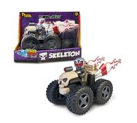 Swap Riders - Quad Skeleton, vehículo de Juguete con diseño de Calavera, con 1 Figura de un Rider, más de 12 Piezas Intercambiables, para niños y niñas Desde 4 años, Famosa (WAP01400)