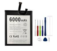 Swark Batería de repuesto de 6000 mAh BAT21ZN1336000 compatible con Doogee S98 batería de repuesto con juego de herramientas