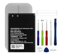 Swark Batería de repuesto HB624666RDW de 2400 mAh, compatible con Huawei E5783 E5783B-230 WiFi Hotspot Router con kit de herramientas de reparación actualizado