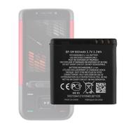 Swark Batería de repuesto para Nokia 5610, 5700, 6110 Navigator, 6220 Classic, 6500 Slide, 7390, 8600 (1050 mAh)