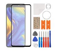 swark Juego de reparación de cristal frontal compatible con Xiaomi Mi Mix 3 4G y 5G, incluye juego de herramientas
