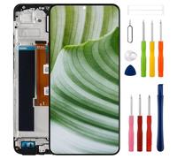 swark Nueva pantalla LCD de 6,74 pulgadas para Realme C61 4G pantalla LCD táctil digitalizador con kit de herramientas de reparación actualizado [con marco]