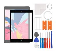 swark Nuevo Kit de reparación de cristal frontal con adhesivo OCA compatible con iPad Air 2 2014 9.7" A1566 A1567 actualizado Kit de herramientas de reparación sin pantalla LCD y digitalizador táctil