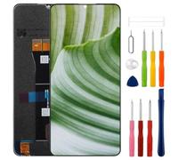 swark Pantalla LCD de repuesto de 6,75 pulgadas para ZTE Blade V50 Vita con kit de herramientas de reparación actualizado, color negro