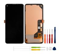 swark Pantalla OLED de 6,6 pulgadas compatible con Samsung Galaxy A42 5G SM-A426 (negro con marco) (con huella) pantalla LCD táctil reemplazo + juego de herramientas
