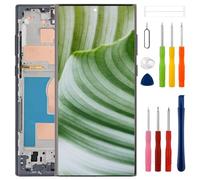swark Pantalla TFT de 6,8 pulgadas compatible con Galaxy S22 Ultra SM-S908B LCD Display Digitizer con kit de herramientas de reparación actualizado versión UE [con marco] [sin función de huella