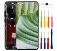 swark Pantalla TFT LCD de repuesto de 6,58 pulgadas para Huawei P40 Pro ELS-NX9 ELS-N04 (con marco), digitalizador de pantalla táctil LCD con kit de herramientas de reparación mejorado, sin función de