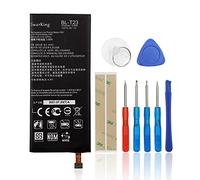 SwarKing Batería de repuesto compatible con LG X Cam X-Cam K580 K580Y F690 K580DS BL-T23 con kit de herramientas.