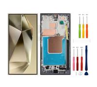 SwarKing Pantalla TFT LCD compatible con Samsung Galaxy S24 Ultra SM-S928B SM-S928U SM-S928A 6,8 pulgadas, piezas de repuesto con herramientas gratuitas, sin huellas dactilares
