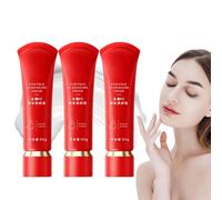 Swarous Hidratante Tone-Up Crema Corrector, Swarous Vitamina C Maquillaje Tone Up Cream, Cinco Pliegues Vc Skincare Anti-Arrugas Cremas, De Larga Duración Y Resistente Al Agua (3pcs)