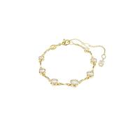 Swarovski Pulsera Imber 5705465 blanca con baño tono oro tallas redondas combinadas OS