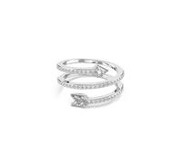 Swarovski Anillo con diseño de Idyllia, 58, Cristal, Sin piedras preciosas