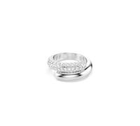 Swarovski Anillo Dextera, Blanco, Baño de rodio