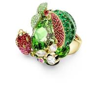 Swarovski Anillo Idyllia, multicolor, chapado en oro