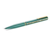 Swarovski Bolígrafo Crystal Shimmer Glide, Verde, Lacado en verde, baño en tono oro